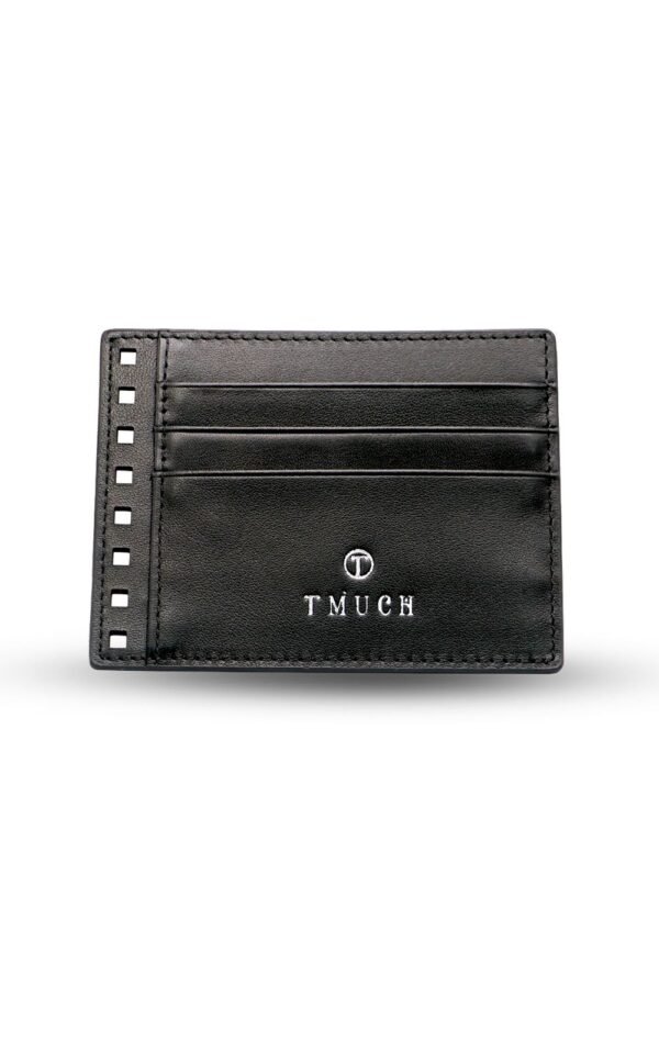 Film Reel Card Holder With Printed Silver Logo