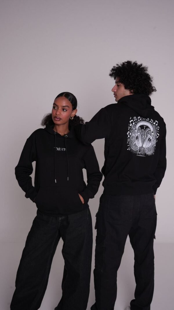 Headset Black Hoodie