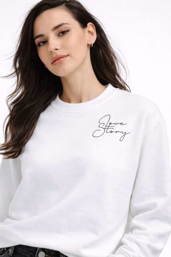 White Sweatshirt Love Story
